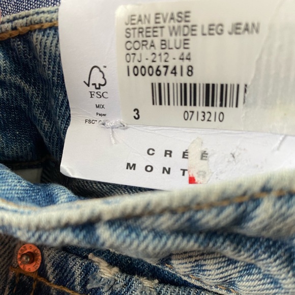 NWT GARAGE Street Wide Leg Size 26W - Picture 8 of 8